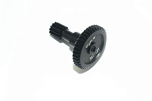 Tamiya T3-01 Dancing Rider Trike Upgrade Parts Aluminum Rear Main Gear (39T-12T) - 1Pc Black
