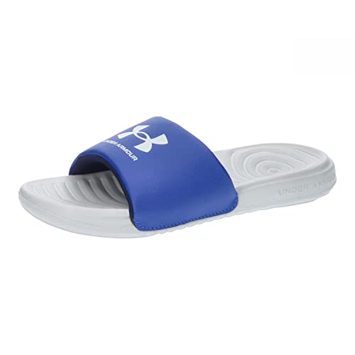 Image of Under Armour Men's Ansa Fix SL Slip on Team Sports Slides /Sandals | 3023761-003