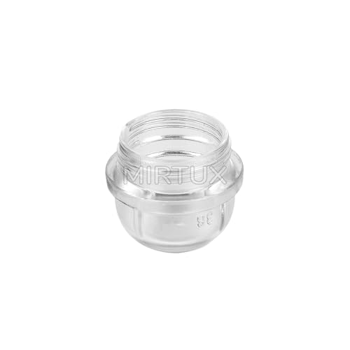 MIRTUX Glasabdeckung für Gorenje-Ofen (Kompatibilität in der Beschreibung prüfen) | Glasabdeckung für Ofenlampe Zubehör | Sphärische Glasabdeckung für Ofen | Originalcode: 639157
