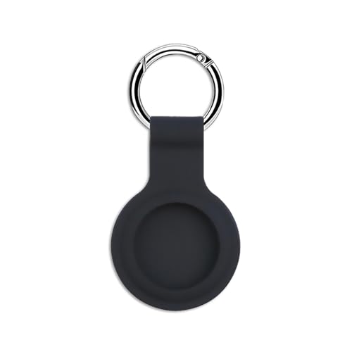 Celly Custodia In Silicone Apple Airtag Nero