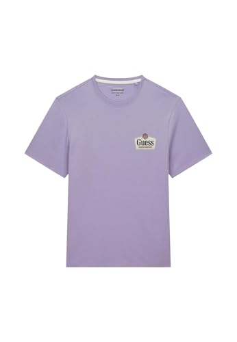 T-shirt en coton GUESS M6RI38K8HM0 pour homme avec finitions haut de gamme