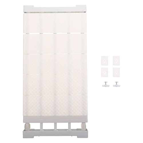 Cabilock Hanging Closet Organizers Detachable Tension Shelf Sturdy Wardrobe Partition Storage Supplies