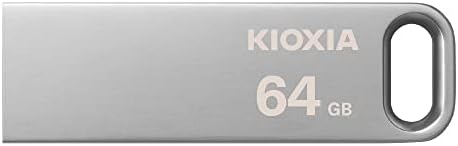 KIOXIA(キオクシア) 旧東芝メモリ USBフラッシュメモリ 64GB USB3.2 Gen1 最大読出速度100MB/s 国内サポート正規品 KLU366A064G