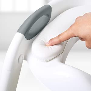 Toilet Potty Training Toilet Seat For Toddler Boys Girls 1-3Y Kid Potty Chair With Step Ladder (Grey) #TOP5