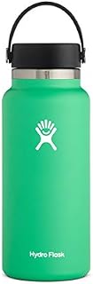 Hydro Flask Water Bottle - Stainless Steel & Vacuum Insulated - Wide Mouth