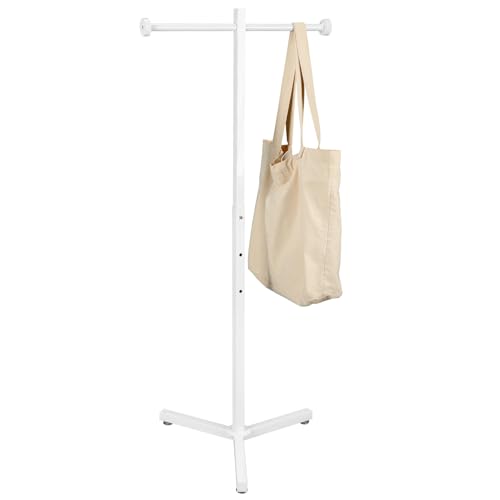 Blulu 45" Metal Shopping Bag Rack for Retail and Trade Shows
