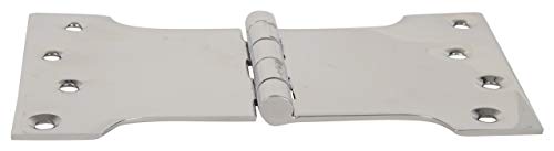 Ssiskcon Parliament Door Hinge Wide Throw Expandable Swing Clear Reversible Interior Exterior Nrp Mirror Polished 32 Stainless Steel 4 Inch X 4 Inch X 6 Inch With 8 Self Drilling Screws (Pack Of 2) #TOP3