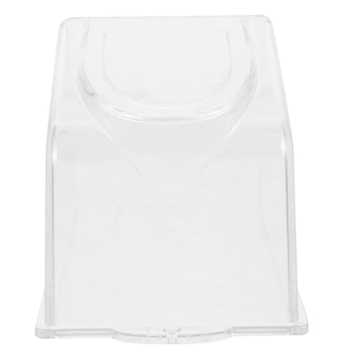 Cubierta de lluvia para timbre protector plástico exterior transparente 2
