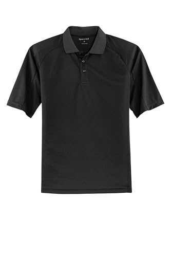 SPORT-TEK Unisex Dri-Mesh Pro Polo | Short Sleeve Collared Shirt for Men & Women, Casual Fit Top for Work, Tennis & Golf