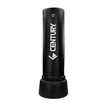 Century Torrent Freestanding Punching Bags - T1 or T2 Options | Black Free Standing Training Heavy Bag | Ideal for Martial Arts, Boxing, Kickboxing and Cardio Workouts | Designed for Men and Women