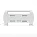 Imagen de THINIA HOME Estufa de Cuarzo Blanco 1200W Radiador Eléctrico Barras de Cuarzo Horizontales