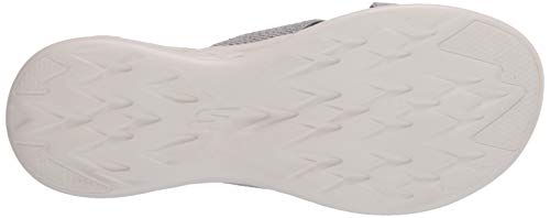 Skechers Womens On-The-Go 600 - 16259 Slide Sandal, Silver, 8 Us #TOP3