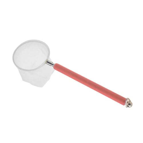 Cabilock Filet de Pêche 3D Pliable en Acier Inoxydable pour Aquarium, Épuisette Circulaire pour Crevettes et Autres Espèces, Pêche en Aquarium Couleur Aléatoire