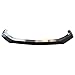 PAISEN Front Bumper Lip Compatible with 2024 2025 Mustang S650 GT Ecoboost，Carbon Fiber ABS Material Front Bumper Air Intake Lower Lip Protection Trim Spoiler，3PCS