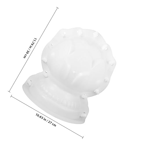 Moule béton fleur balcon : coffrage ABS facile pour maçonnerie DIY