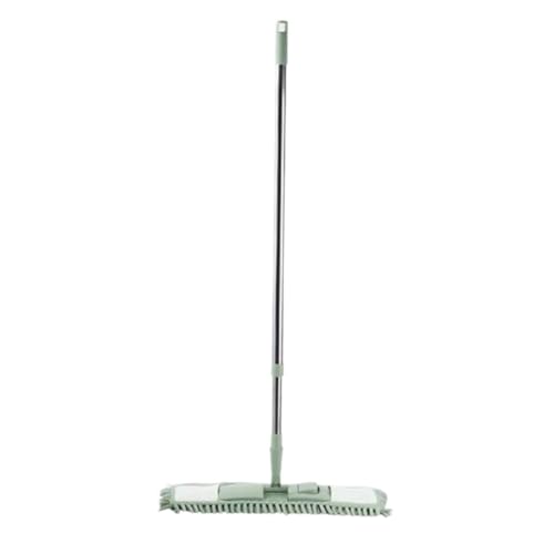 SHCHNA Mopa Mop Mopas Fregona Fregona Plana Perezosa For El Hogar, Trapeador Húmedo Y Seco For Pisos De Madera, Baldosas, Paño For Fregar Trapeador de Limpieza(Grün)