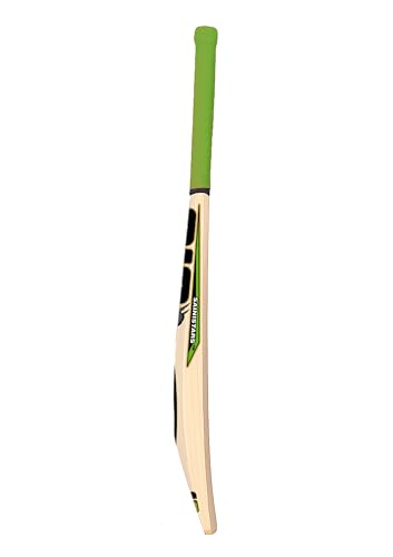 Image of SAINISTARS Full Size Popular Cricket bat for All Hard and Soft Tennis /Leather Bat Cricket Bat (Men|Women) Multicolor (Green Bat)