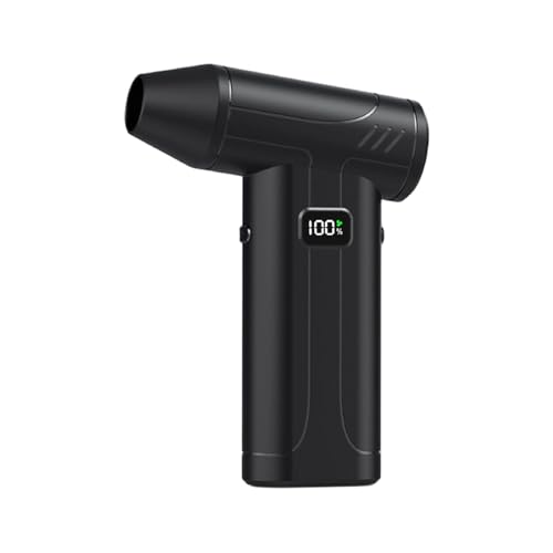 Electric Air Duster - Motor Abs Blower | Limpiador de polvo portátil | Mini Duster de 100000 Rpm para taller de escritorio Limpieza Garaje Camping Jardín Exterior Hogar Patio