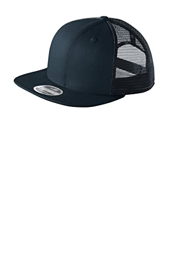 Mens Original Fit Snapback Trucker Cap (NE403) -Deep Navy/ -OSFA