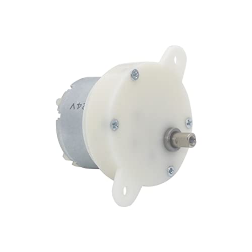 Moteur à engrenages 24V basse vitesse avec axe excentrique stable