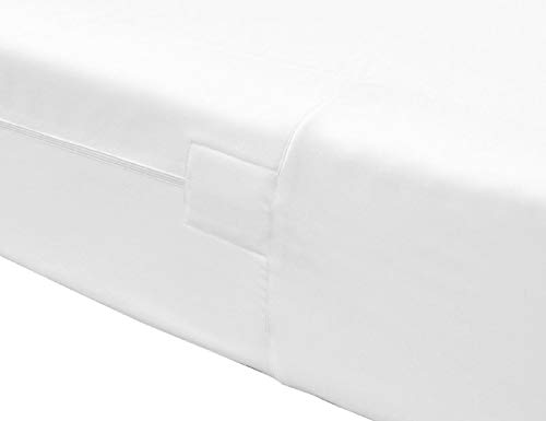 Bed Bug Proof Protector Mattress Encasement Cover Zippered Anti Dust Mite Breathable Total Mattress Protection (Double 54 x 75 + 8 depth)
