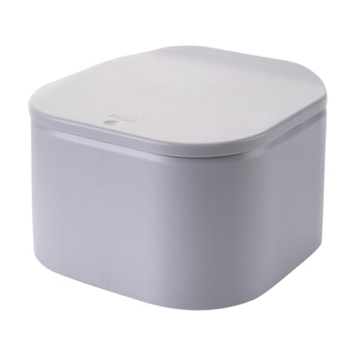 Mini poubelle de bureau avec couvercle pour table de salon et cuisine