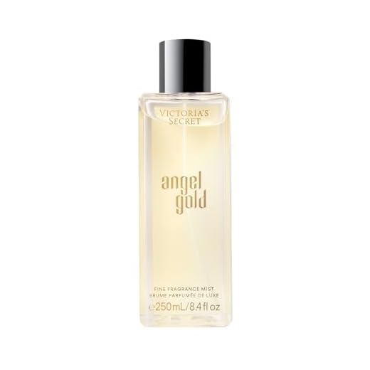 Victoria's Secret Angel Gold Fragrance Mist, Notes of Sparkling Bergamot, Gardenia & Musk, Body Spray for Women (8.4 oz)