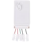 Contenu de l'emballage : 1 variateur d'intensité LED (disponible en A 2 canaux, B 4 canaux, C 2 canaux sans soudure, D 4 canaux sans soudure) ; produit livré en plastique blanc et taille standard pour un placement simple.