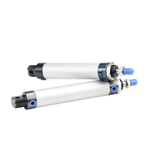 1 Pcs Small Mini Aluminum Alloy Cylinder MAL 20X25X50X75X100X125X150X175X200-CA Push Industrial Fixture Medium Round Cylinder MAL20X50 (Size : MAL20X75CA)