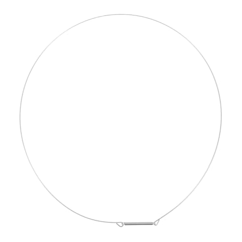 KONTONTY Anillo de Sujeción para Junta de Puerta de Lavadora 35 Cm, Accesorio de Acero Inoxidable para Lavado Frontal, Instalación Rápida y Protección contra Daños por Agua