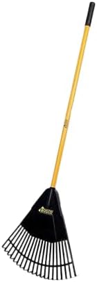 BOSCO® Premium 3-in-1 Garden Rake Pack of 2 – Heavy Duty Multi-Purpose Landscaping Tool for Raking Leaves, Durable Steel Tines with Ergonomic Handle for Home & Professional Use