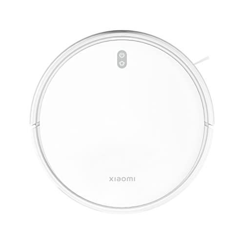 Xiaomi Robot Vacuum E10, 4000Pa Powerful Suction Power, 2-in-1 Sweep & Mop, Auto Recharge with Smart Water Tank, WiFi, App Control, Slim Design, White