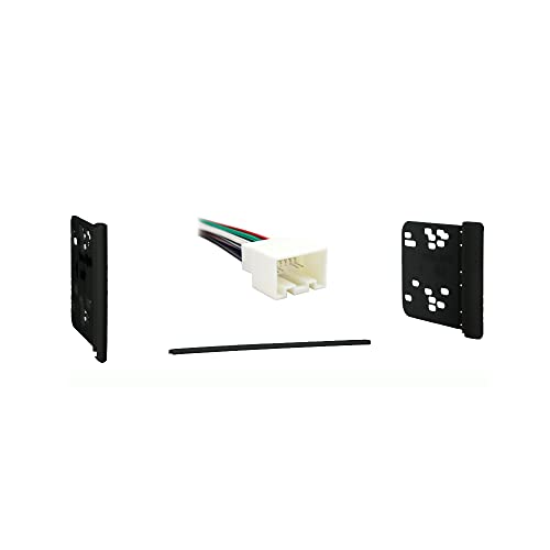 Harmony Audio Radio Install Bundle Fits Ford Econoline Full Size Van 1998-2008 with Metra 95-5817 Double DIN Dash Kit