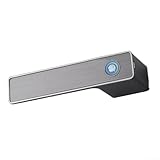 ZiStarlilife Intelligentes Fingerabdruck-Türschloss Smart Türgriff Biometrische Identifizierung Fingerabdruck Schlüssel Fingerabdruck Türknauf für Schlafzimmer, Büro, Wohnung (Grau)