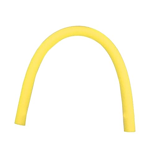 Pool Noodle Swimming Floats Foam Tube Water Toy Bright Color Floats Swimming Noodles for Sports Yellow