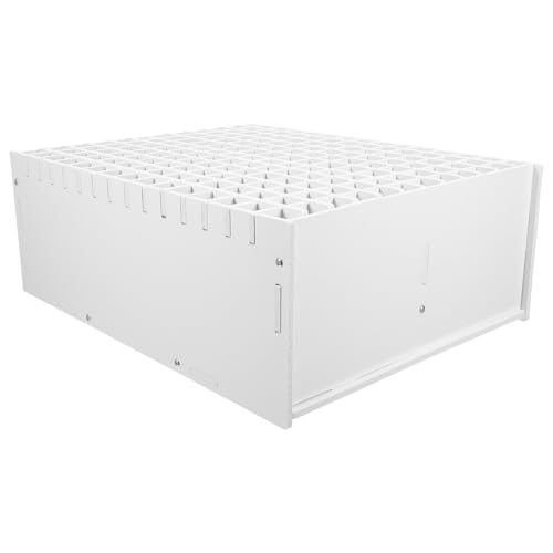 HIAKDOFT Markerhållare med Fack för Skrivbord Multifunktionell Pennhållare med Transparent Fönster för Enkel Färgigenkänning för och Konstnärsmaterial Organisering