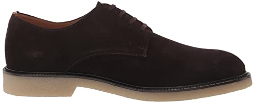 Image of BOSS Men's Suede Lace Up Desert Boot With Embossed Logo