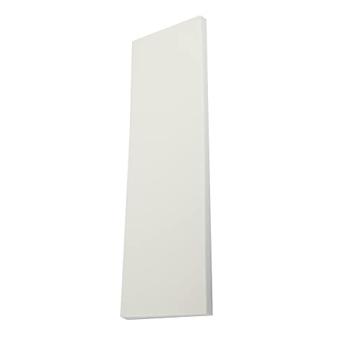 X AUTOHAUX 400x120x15mm 2pcs Car Garage Wall Guard Door Bumper Protector White, 15.75"x4.72"x0.59" - Image 4