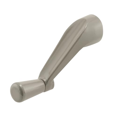 Prime-Line H 3966 Spline Socket Crank Handle Stone Smooth 360-Degree Operation (Single Pack)