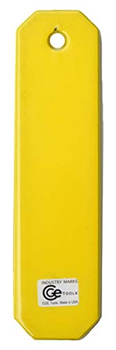 Confezione da 2 segni CGE Tools Marchi industriali (I-Mark, Giallo