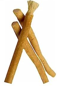 MISWAK Toothbrush, 5 Pack, Regular, Plastic Handle, Natural Fibers, Gum Strengthening, Saliva Stimulating