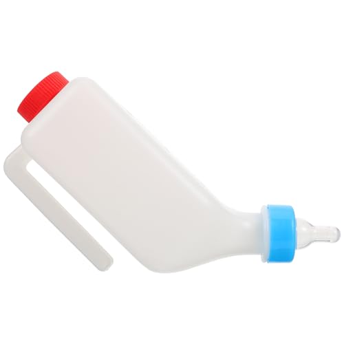 HEMOTON Biberón de Alimentación Reutilizable para Corderos y Ganado Botella de Leche para Alimentación de Animales para Cerdos Cabras y Terneros