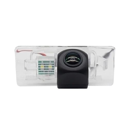 Camara Marcha Atrás Coche para BMW para Mini para Cooper R50 R52 R53 R56 2001-2013 Cámara De Marcha Atrás Coche Ojos Pez Visión Nocturna Impermeable HD RCA(Dynamic P4)