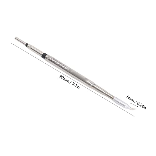 Image of Tyenaza C210 Soldering Iron, Soldering Iron Tip Metal Welding Head Replacement Solder Rework Station Accessories for JBC 210(C210-002 Bending)