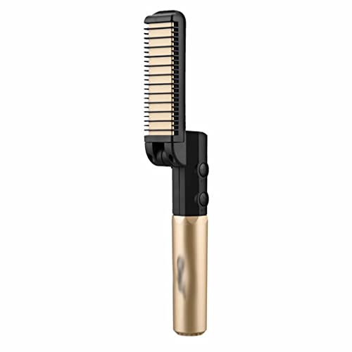 Peine Eléctrico Portátil para Barba y Cabello para Hombre miniatura 1