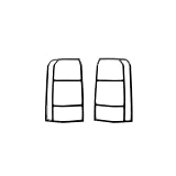 EBGNFPUQR ABS Exterior Rear Tail Light Protective Decoration Cover Compatible For Patriot 2011-2016 Car Accessories