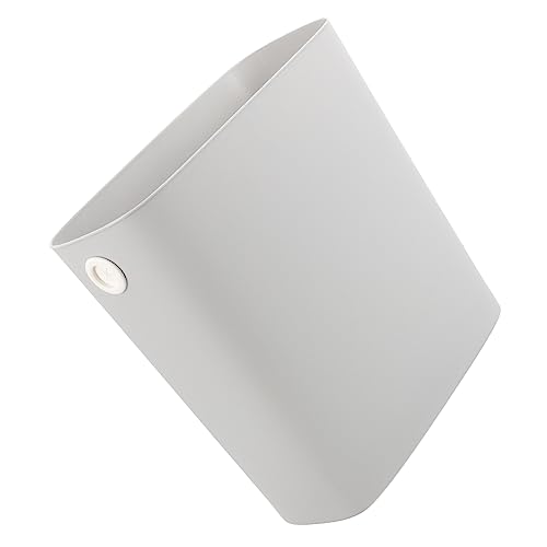 Caneca de basura plástica estrecha para cocina y baño