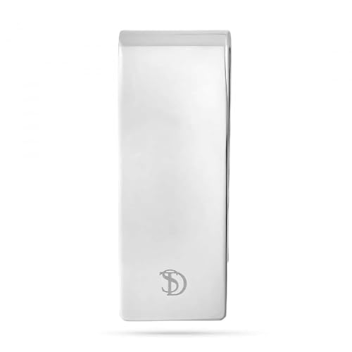 Pinza para billetes S.T. Dupont RECT Silver de diseño rectangular 3
