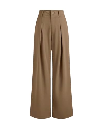Nermosa High-Waist Korean Trousers with Wide Baggy Fit | Trendy G...