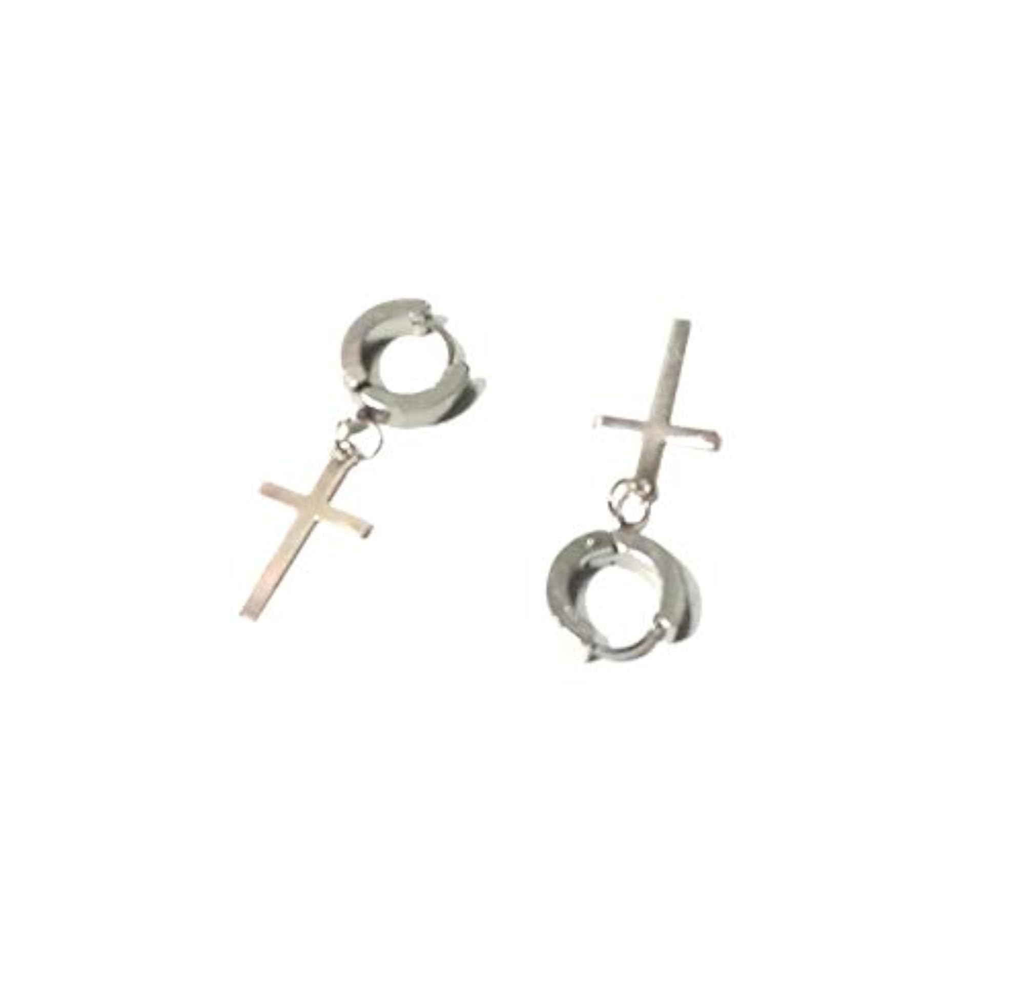 Men's Silver Studs Earrings